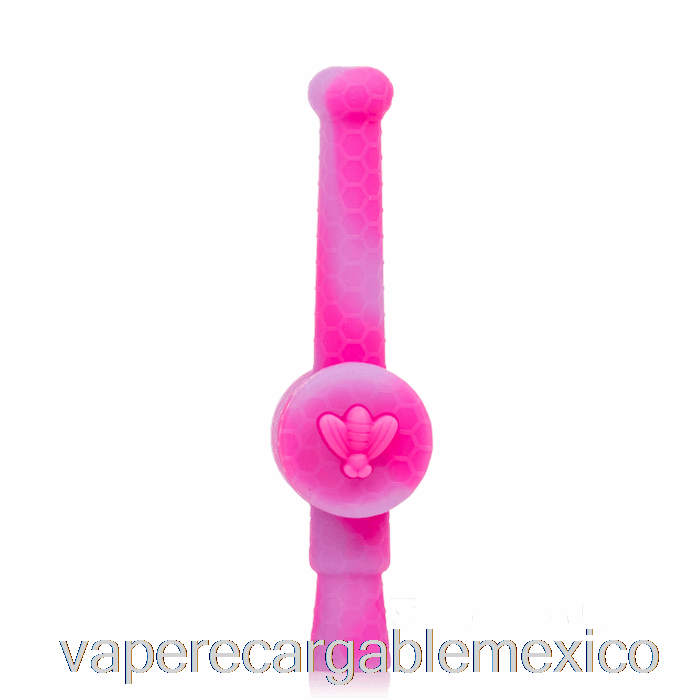 Vape Recargable Stratus Reclaimer Honey Dipper Silicone DAB Straw Bubblegum (magenta / Morado)
